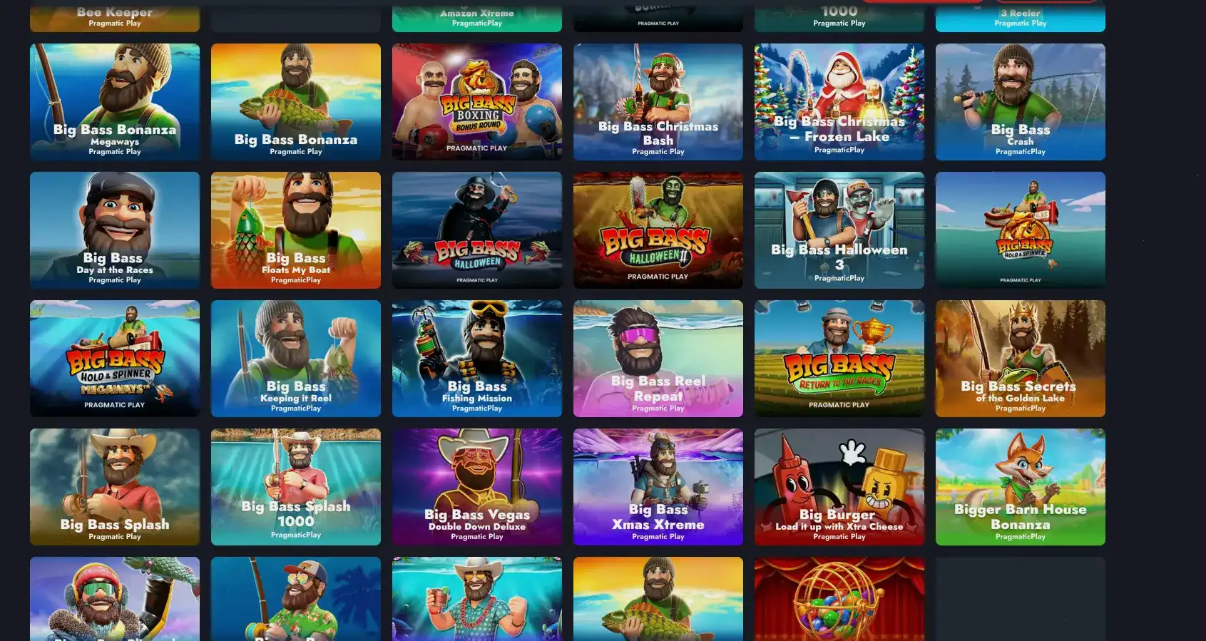 интерфейс казино икс на компьютере